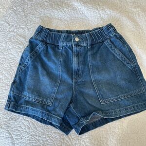 GAP High Waist Blue Women's Shorts